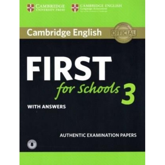 First For Schools 3 - Self Study Pack